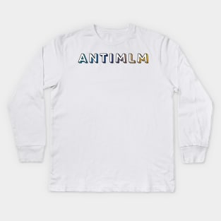 Anti MLM Kids Long Sleeve T-Shirt